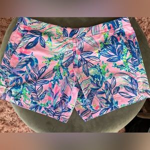 Lilly Pulitzer shorts.